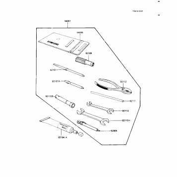 OWNER TOOLS (KZ1100-A3)