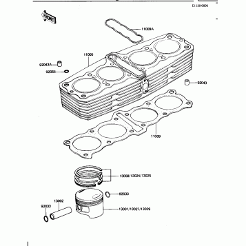 CYLINDER/PISTONS