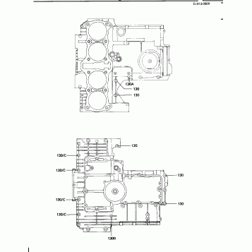 CRANKCASE BOLT & STUD PATTERN