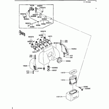 AIR CLEANER (KZ1100-B1)