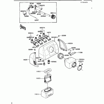 AIR CLEANER (KZ1100-B2)