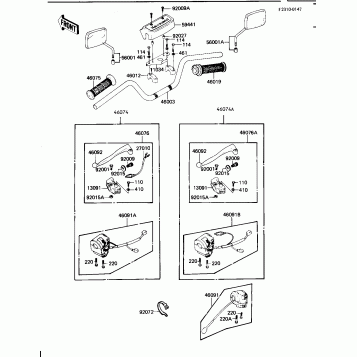 HANDLEBAR (KZ1100-B1)