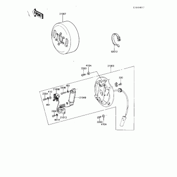 IGNITION/GENERATOR (KDX80-B2)