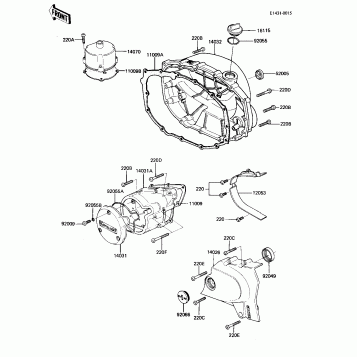 ENGINE COVERS (KZ305-A1)