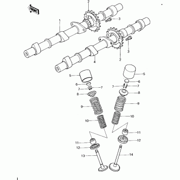 CAMSHAFTS/VALVES