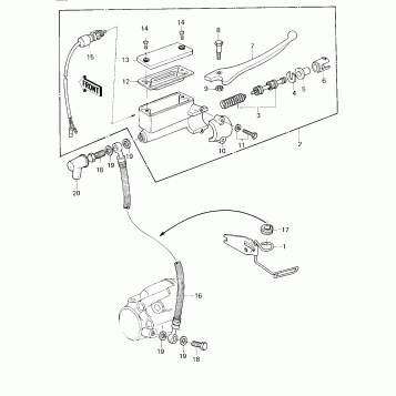 FRONT MASTER CYLINDER