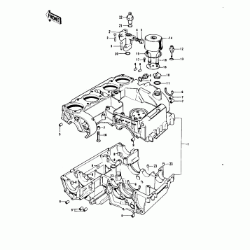 CRANKCASE/BREATHER COVER