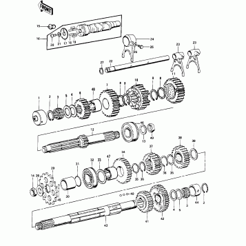 TRANSMISSION/CHANGE DRUM