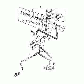 FRONT MASTER CYLINDER