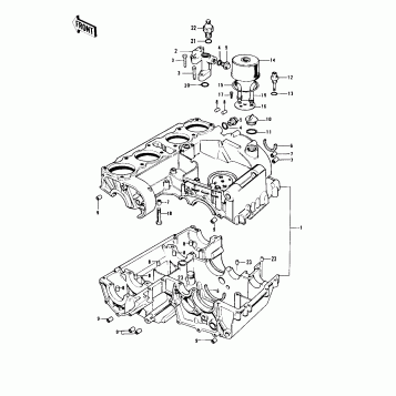 CRANKCASE/BREATHER COVER