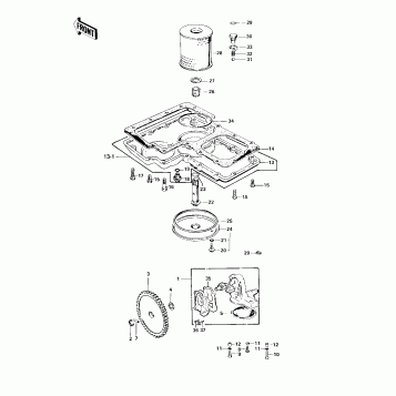 OIL PUMP/OIL FILTER/OIL PAN