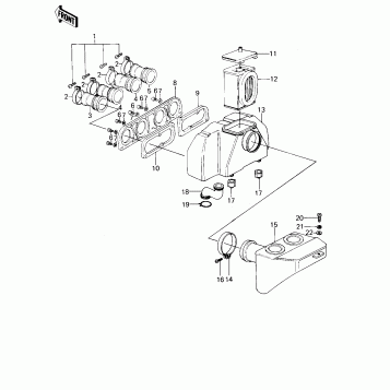 AIR CLEANER ('77-'78 A1/A2/A2A)