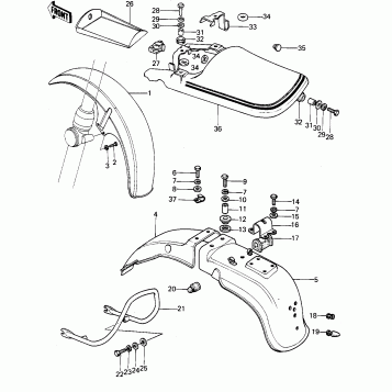 FENDERS ('77-'78 A1/A2/A2A)