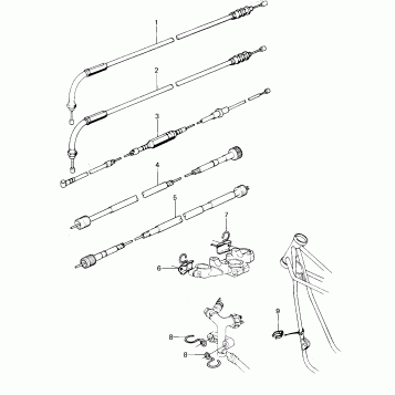 CABLES ('77-'78 A1/A2/A2A)