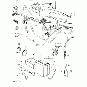 CHASSIS ELECTRICAL EQUIPMENT ('77-'78 A1