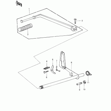 GEAR CHANGE MECHANISM ('78 D1)