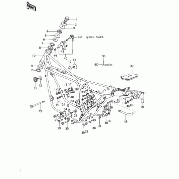 FRAME/FRAME FITTINGS ('78 D1)