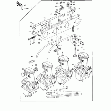 CARBURETOR ASSY (CANADA) ('80 D3)