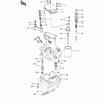 CARBURETOR PARTS (CANADA) ('80 D3)