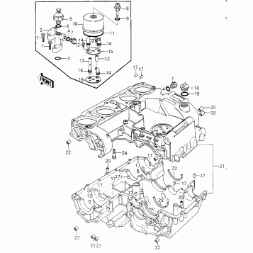CRANKCASE/BREATHER COVER