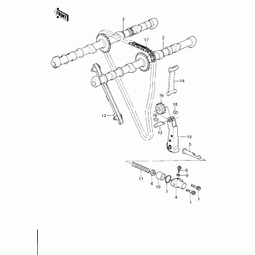 CAMSHAFTS/CHAIN/TENSIONER