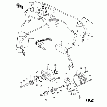 IGNITION (KZ1300-A1/A2)