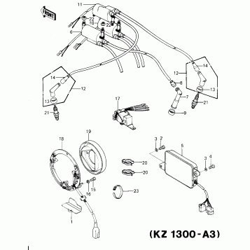 IGNITION (KZ1300-A3)