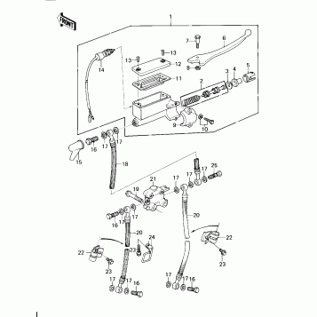 FRONT MASTER CYLINDER