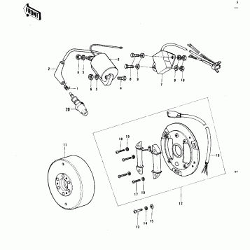 IGNITION ('74 KX 450)