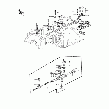 OIL PUMP ('69-'72 H1/A/B/C)