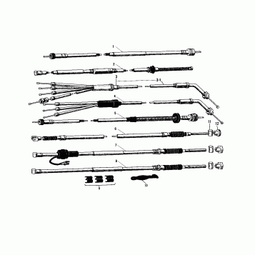 CABLES ('69-'72 H1/A/B/C)