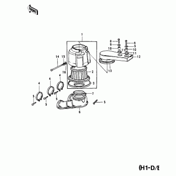 AIR CLEANER (H1-D/E/F)