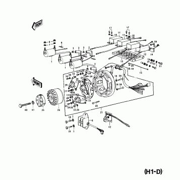 IGNITION/GENERATOR/REGULATOR (H1-D)