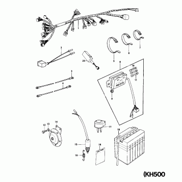 CHASSIS ELECTRICAL EQUIPMENT (KH500-A8)