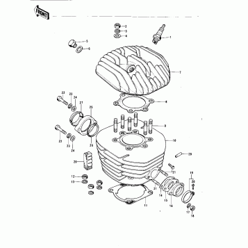 CYLINDER HEAD/CYLINDER