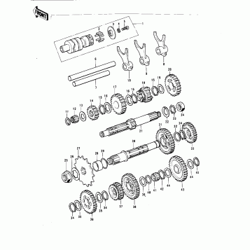 TRANSMISSION/CHANGE DRUM
