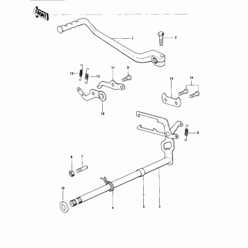 GEAR CHANGE MECHANISM