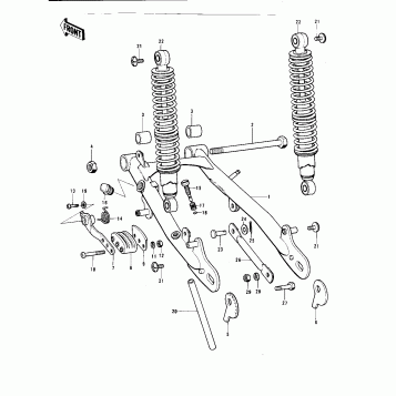 SWING ARM/SHOCK ABSORBERS