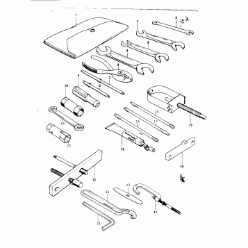 OWNER TOOLS/SPECIAL SERVICE TOOLS