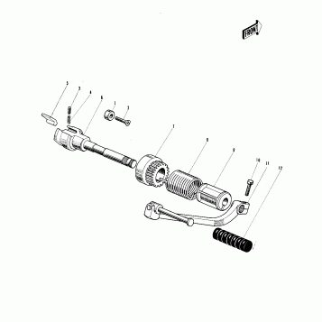 KICKSTARTER MECHANISM