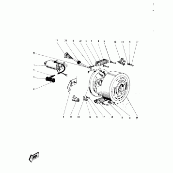 IGNITION/GENERATOR (~E/NO: 909149)