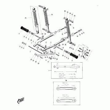 SWING ARM/SHOCK ABSORBERS