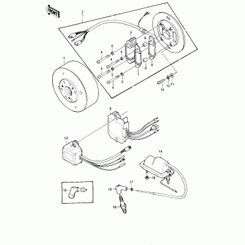 IGNITION/GENERATOR/REGULATOR