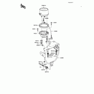 METER ('82-'83 KE175-D4/D5)