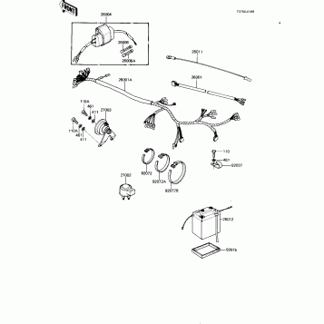 CHASSIS ELECTRICAL EQUIPMENT ('82-'83 KE