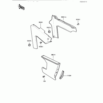 SIDE COVERS/CHAIN COVER