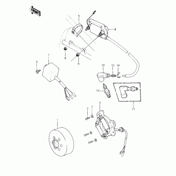 IGNITION ('81 KX80-C1)