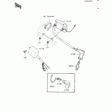 IGNITION ('82 KX80-C2)