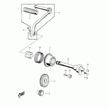 KICKSTARTER MECHANISM