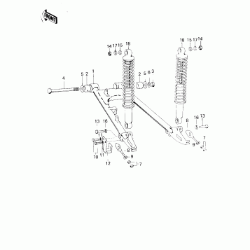 SWING ARM/SHOCK ABSORBERS